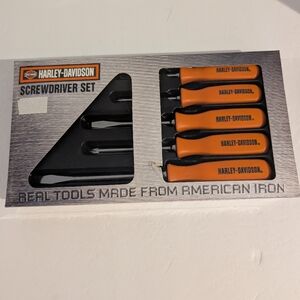 Harley-Davidson American Iron 5 Piece Screwdriver Set New Sealed